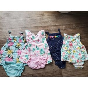 Summer baby girl bundle 12 months